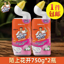 威猛先生 陌上花开花香洁厕灵宝液洗厕所除臭垢马桶清洁卫生间家用