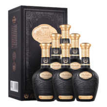 白百亿补贴、plus会员：珍酒 映山红·经典黑 53度酱香型白酒500ml*6整箱装