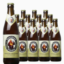 百亿补贴！范佳乐 教士精酿啤酒450ml*12瓶整箱装