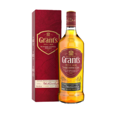 PLUS会员：格兰（Grant's）三桶陈酿调配型 苏格兰\威士忌 1000ml 进口洋酒*4件