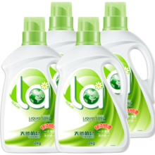 la洗衣液 天然皂液机洗内外衣 倍柔2L*3瓶+500ml*4袋