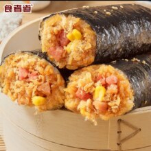 食者道 肉松海苔火腿饭团 100g*8个