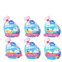 Plus会员: 小鹿蓝蓝 辅食水果泥 6口味