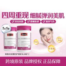 Swisse 斯维诗 双效防护锁鲜胶囊30粒*2瓶 四周重现年轻细腻弹润美肌
