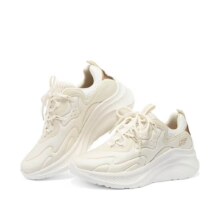 Plus会员 再降价： 斯凯奇（Skechers）糕糕鞋春夏女百搭厚底增高休闲鞋轻盈舒适运动鞋