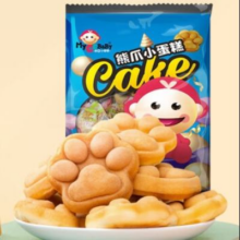 我D小蔡蔡（MyCcBaBy） 熊爪小蛋糕 128g