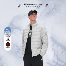 Plus会员：HLA海澜之家羽绒服男24运动SPORTSDAY立领小标外套冬