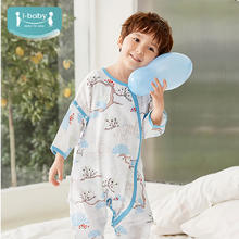 京东PLUS：ibaby 宝宝纱布恒温睡袋