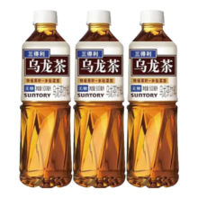 Plus会员、首购：三得利（Suntory） 无糖乌龙茶 500mL3瓶
