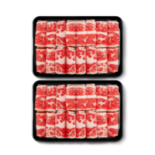 LONGJIANG WAGYU 龍江和牛 原切谷饲M7和牛雪花牛肉卷肥牛片400g/2盒*2件
