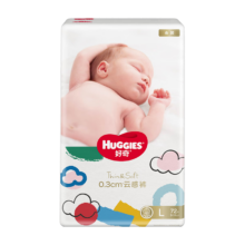 京东百亿补贴、plus会员PLUS会员：好奇（Huggies）金装纸尿裤L72片(9-14kg)*2件