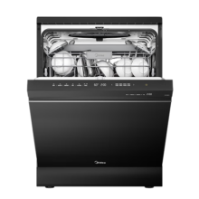 PLUS会员、限地区: Midea 美的 GX1000Pro 16套嵌入式洗碗机  一级水效
