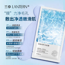 88VIP会员：LANTERN 兰亭 安肌呵护冰面膜8gx10片高岭土深层清洁保湿补水