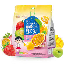 Plus会员：樱桃小丸子日式蒟蒻果冻30%果汁20g*24袋