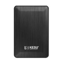 科硕（KESU）1TB 移动硬盘USB3.0双盘备份K2518-时尚黑 2.5英寸