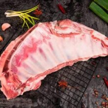 涝河桥 供港宁夏滩羊肉 国产半扇羊排 1.5kg