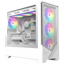 MSI 微星 宙斯盾S 游戏台式机 白色（酷睿i7-13650HX、RTX 4060TI 8G、16GB、1TB SSD）