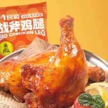 京东百亿补贴、plus会员:民和炸鸡 湘鄂手枪腿 战斧大鸡腿220g*5