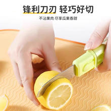 SUNCHA 双枪 DS70203 多功能削皮器 刀尖角度60°以上 刀柄长127mm 果绿色