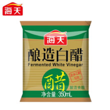 PLUS会员：海天 酿造白醋350ml 袋装