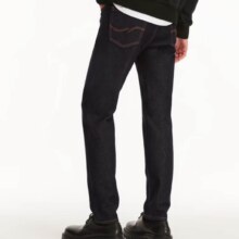Plus会员：杰克·琼斯（JACK&JONES）秋季新款潮酷原色休闲牛仔裤百搭弹力复古长裤子