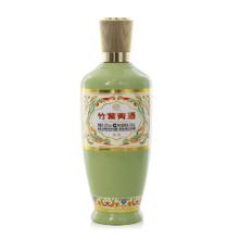 竹叶青酒 荣耀绿 清香型露酒 53度375ml *5件