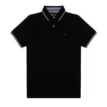 TOMMY HILFIGER 网球穿搭 男士左胸小logo短袖polo衫商务