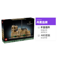 LEGO 乐高 建筑21061巴黎圣母院成人拼装积木玩具生日礼物