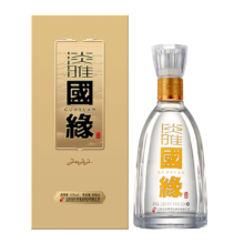 Plus会员:今世缘  国缘淡雅 白酒 42度 500ml 单瓶装 *2件