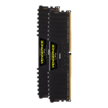 PLUS会员: 美商海盗船（USCORSAIR）32GB(16G×2)套装 DDR4 3200 内存条 复仇者LPX系列 游戏型