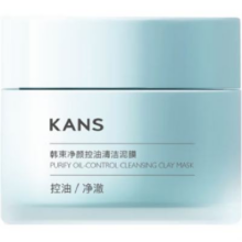 PLUS会员、需首购：KANS 韩束 净颜控油清洁泥膜 95g 赠5g*2