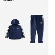 CONVERSE 匡威 男童外套长裤套装 藏青蓝