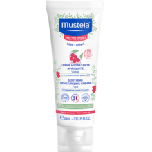 妙思乐（Mustela）婴儿面霜 儿童面霜宝宝润肤霜40ml 舒缓敏肌 低敏配方 法国进口