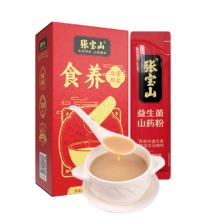 张宝山 食养锦盒 益生菌山药粉15g*4条 即冲即饮早餐代餐粉