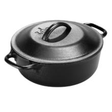 LODGE 洛极 洛矶 L8DOL3 铸铁炖锅 26cm 4.7L