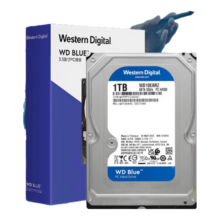 plus会员：西部数据 台式机机械硬盘 WD Blue 西数蓝盘 1TB CMR垂直 5400转 64MB SATA (WD10EARZ)