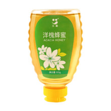 三森 洋槐蜂蜜槐花蜜单花蜂蜜清淡香甜液态成熟蜜500克