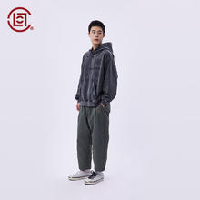 CLOT 凝结集团 TEE by CLOT印花水洗连帽卫衣 功夫系列 陈冠希主理 碳灰色 00S