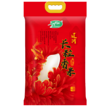 三人团：十月稻田 辽河长粒香大米 5kg 东北大米粳米