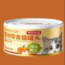 京东京造 鸡丝南瓜浓汤猫罐头85g