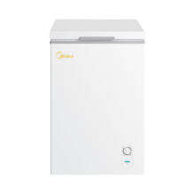 美的（Midea）100升 低霜家用小冷柜 冷藏冷冻冰柜 节能省电母乳保鲜小型冰柜单开门租房用冰箱 BD/BC-100KMD(E)