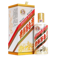 再降价、PLUS会员、京东百亿补贴：MOUTAI 茅台 飞天茅台 粤五羊 53%vol 酱香型白酒 500ml 单瓶装
