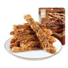PLUS会员:华味亨 手撕鸡肉条 五香味100g*5件