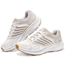 SKECHERS 斯凯奇 运动跑鞋男同款高回弹轻质吸震绑带休闲鞋