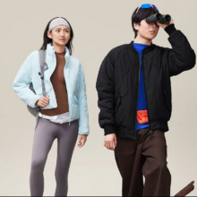 plus会员：beneunder 蕉下 立领夹克棉服 气绒休闲秋季轻薄暖户外男女CL18923 多色可选