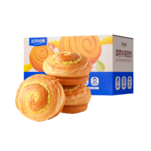 三只松鼠 椰蓉手撕面包 1000g/箱*2件