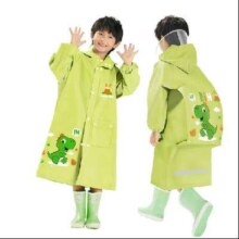 全燕 男女儿童带书包位雨衣