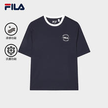 FILA 斐乐 情侣短袖T恤 F51U429101F