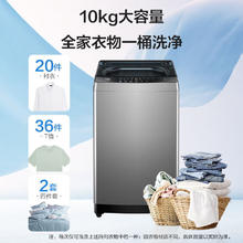 Haier 海尔 波轮洗衣机全自动家用 10公斤大容量 去渍洗 自编程 一体上盖 原厂品质EB100Z33Mate1