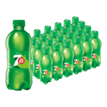 PLUS会员、需首购、京东百亿补贴：百事可乐  七喜7up 柠檬味 汽水 300ml*24瓶